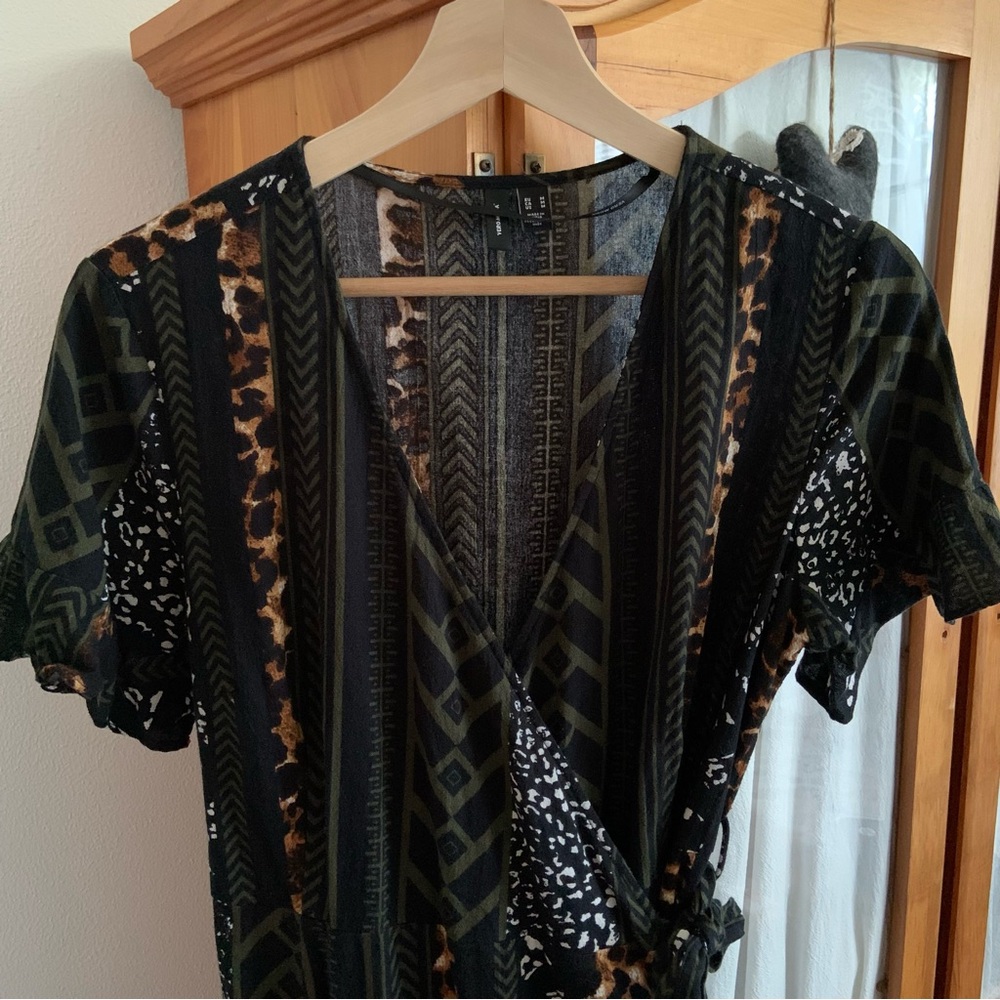 Very Moda Wrap Dress 100% Cotton NWOT. - Picture 16 of 16